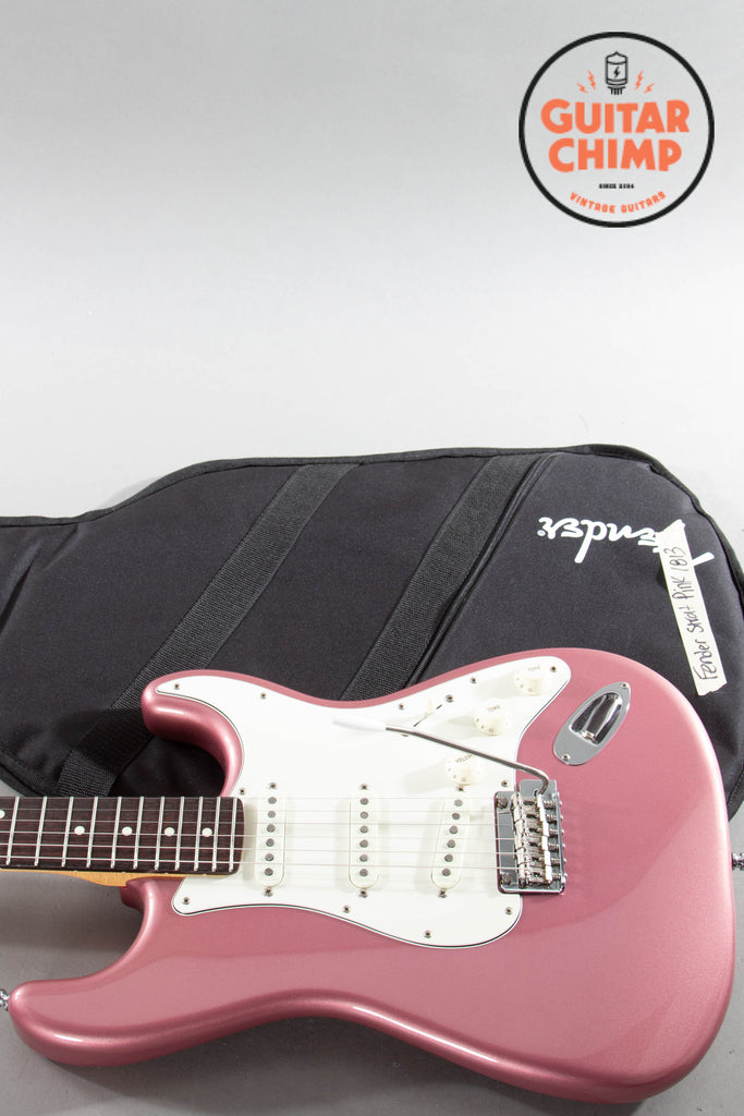 2024 Fender Japan FSR Hybrid II Stratocaster – Burgundy Mist Metallic w/ Matching Headstock & Gig Bag