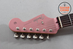 2024 Fender Japan FSR Hybrid II Stratocaster – Burgundy Mist Metallic w/ Matching Headstock & Gig Bag