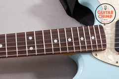2015 Fender Japan Exclusive Classic '60s Mustang – Daphne Blue – Rosewood – MIJ – w/ Gig Bag