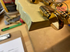 1984 Yamaha SG-1300T Cream White – Rare MIJ Neck-Thru w/ Rockin’ Magic Trem, Ebony Board + Gig Bag