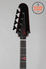 2010 Gibson Thunderbird Nikki Sixx Signature Bass Satin Red