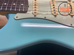 1995 Fender Japan ST62-70TX ’62 Reissue Stratocaster Sonic Blue ~Texas Special Pickups~