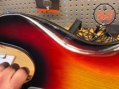 1997 Fender Japan JB75-90US '75 Reissue Jazz Bass – 3-Tone Sunburst | CIJ | USA Pickups | Rosewood Board
