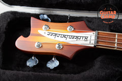 2023 Rickenbacker 4003 – Satin Autumnglo, Checkerboard Binding, Rare Finish, OHSC