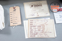 2018 Rock N Roll Relics Thunders Black Flag Billie Joe Armstrong