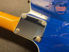 2016 Fender Japan Classic '60s Telecaster Custom – Transparent Blue, Double-Bound, Rosewood Board, MIJ