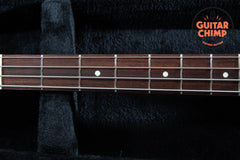 2018 Fender Japan Traditional 60s Precision P Bass Midnight – Matching Headstock, Gold Hardware, MIJ, Hard Case