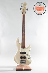 1998 Fender Roscoe Beck 5-String Bass Shoreline Gold