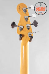 1998 Fender Roscoe Beck 5-String Bass Shoreline Gold