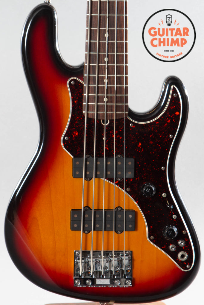 1996 Fender Roscoe Beck 5-String Bass Sunburst