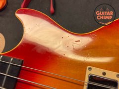 1994 Gibson LPB-3 Les Paul Standard Bass – Heritage Cherry Sunburst | Bartolini Preamp | OHSC