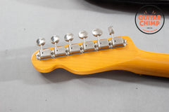 2013 Fender Japan TL62B ’62 Reissue Telecaster Custom – Transparent Blue, Double-Bound, MIJ, Gig Bag