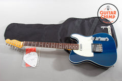 2016 Fender Japan Classic '60s Telecaster Custom – Transparent Blue, Double-Bound, Rosewood Board, MIJ