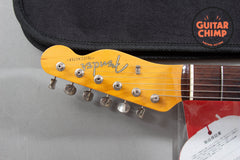 2016 Fender Japan Classic '60s Telecaster Custom – Transparent Blue, Double-Bound, Rosewood Board, MIJ