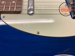 2013 Fender Japan TL62B ’62 Reissue Telecaster Custom – Transparent Blue, Double-Bound, MIJ, Gig Bag