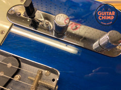 2013 Fender Japan TL62B ’62 Reissue Telecaster Custom – Transparent Blue, Double-Bound, MIJ, Gig Bag