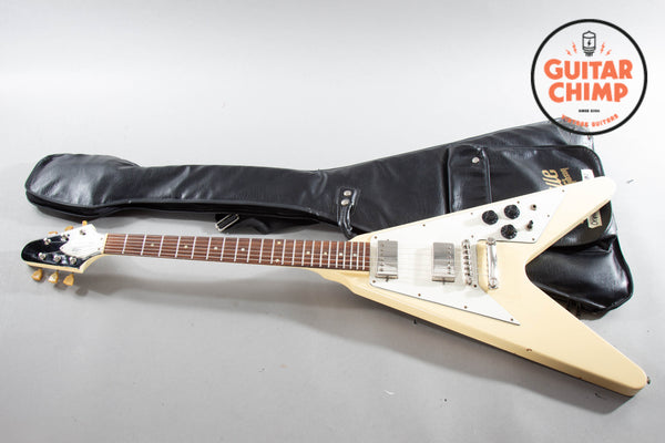 1989 Orville FV-74 Flying V – '74 Reissue White | MIJ | Gibson