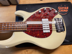 2017 Ernie Ball Music Man 30th Anniversary StingRay 5 H Transparent Buttercream