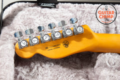 2021 Fender American Ultra Luxe Telecaster – Surf Green | SS Frets | Ultra Noiseless | OHSC