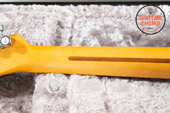 2021 Fender American Ultra Luxe Telecaster – Surf Green | SS Frets | Ultra Noiseless | OHSC