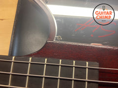 2010 Gibson Thunderbird Nikki Sixx Signature Bass Satin Red