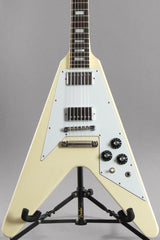2014 Gibson Custom Shop 70's Flying V Block Inlays VOS Alpine White ~Super Rare~