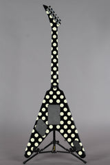 1998 Jackson USA Custom Shop Limited Edition Randy Rhoads Tribute Polka Dot Flying V #55 of 150