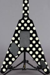 1998 Jackson USA Custom Shop Limited Edition Randy Rhoads Tribute Polka Dot Flying V #55 of 150