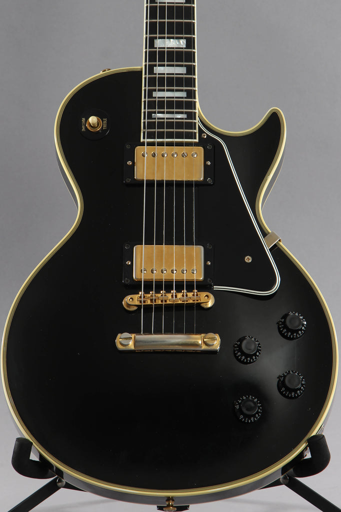 2002 Gibson Custom Shop Les Paul Custom 1957 Reissue 57RI Ebony Black Beauty