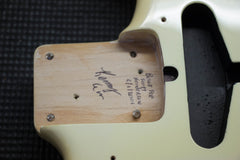 2001 Suhr Classic SSS Stratocaster Olympic White #1554 -Made For Scott Henderson-