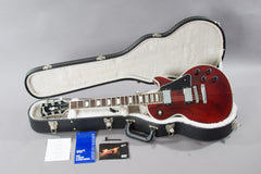 2014 Gibson Les Paul Custom Classic Wine Red ~Flower Pot Inlay~