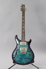 2016 PRS Paul Reed Smith Custom 24 Semi-Hollow Wood Library Aquableux Purple Burst Quilt