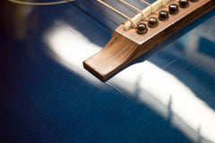 1994 Gibson 100 Year Anniversary J-45 Western Banner Logo Blue Burst