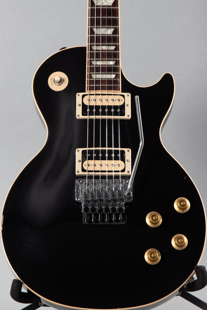 2014 Gibson Les Paul Traditional Pro II Floyd Rose Ebony Black