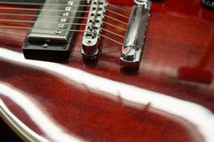 2014 Gibson Les Paul Custom Classic Wine Red ~Flower Pot Inlay~