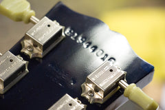 1994 Gibson 100 Year Anniversary J-45 Western Banner Logo Blue Burst