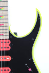 2017 Ibanez Jem 777 30th Anniversary Desert Sun Yellow Electric Guitar -SUPER CLEAN-