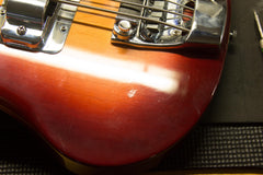 1992 Rickenbacker 4003S/5 5-String Bass Guitar Fireglo