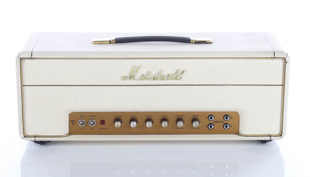 1997 Marshall 1987x 35th Anniversary 50 Watt Tube Head Limited Edition White