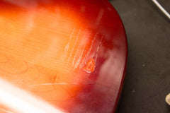 1992 Rickenbacker 4003S/5 5-String Bass Guitar Fireglo