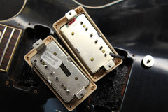 2015 Gibson Custom Shop Les Paul '57 M2M CS7 Ebony Over Pelham Blue Aged