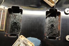 2015 Gibson Custom Shop Les Paul '57 M2M CS7 Ebony Over Pelham Blue Aged