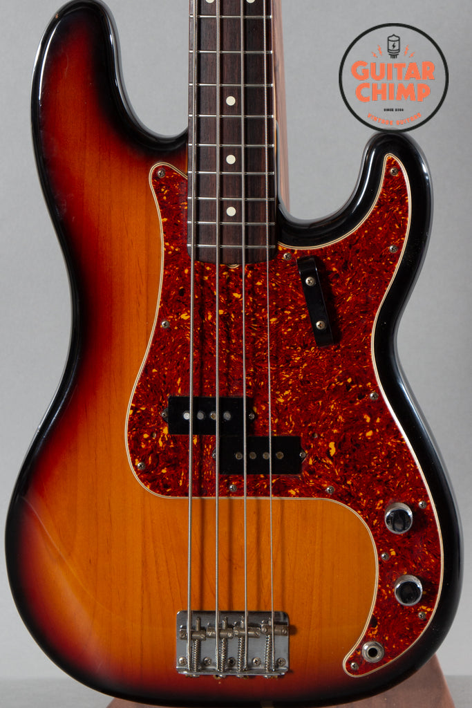 1993 Fender American Vintage ’62 Reissue Precision P Bass Vintage Sunburst