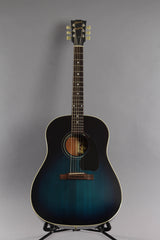 1994 Gibson 100 Year Anniversary J-45 Western Banner Logo Blue Burst
