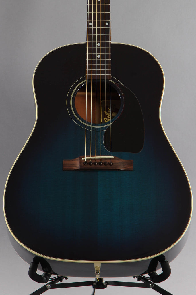 1994 Gibson 100 Year Anniversary J-45 Western Banner Logo Blue Burst