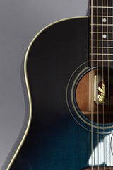 1994 Gibson 100 Year Anniversary J-45 Western Banner Logo Blue Burst