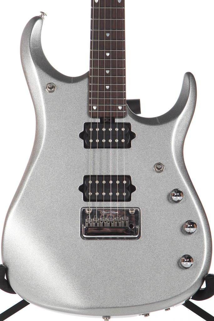2014 Ernie Ball Music Man John Petrucci JP13 BFR Ball Family Reserve Platinum Silver -SUPER CLEAN-