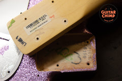 2017 Fender Limited Edition Adam Clayton Signature Precision P Bass Purple Sparkle