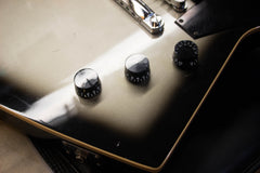 2011 Gibson "Thunderhorse" Explorer Dethklok Silverburst w/Ebony Board