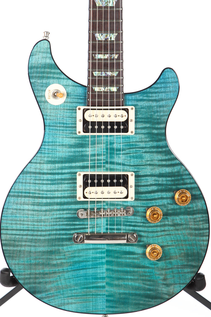 2012 Gibson Custom Shop Tak Matsumoto DC Les Paul Standard Aqua Blue